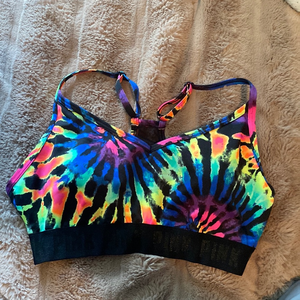 Small pink sports bra